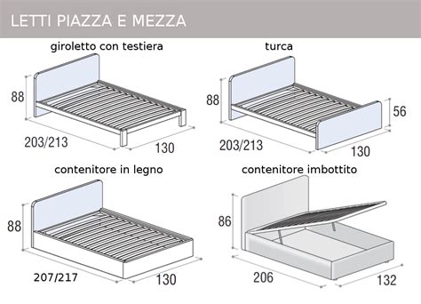 Misure e Dimensioni dei Letti Singoli : per adulti e per bambini